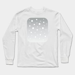 Wintermood | White | Gray Gradient Long Sleeve T-Shirt
